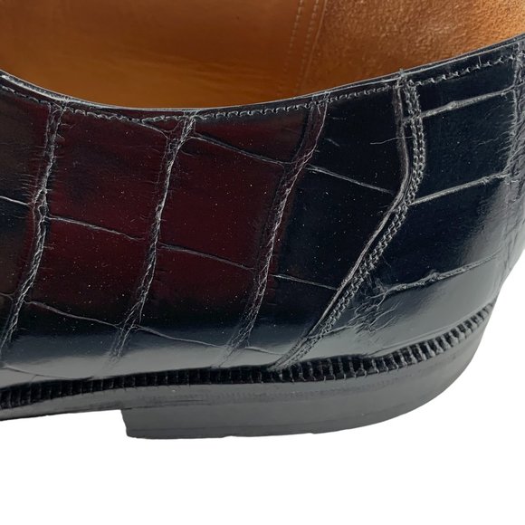 CHURCH’S Prima Classe Handmade Alligator Skin Split Toe Oxford‎ - Picture 2 of 11